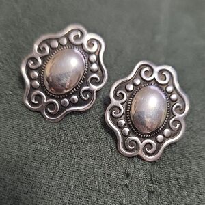 Elegant 925 Sterling Silver Earrings